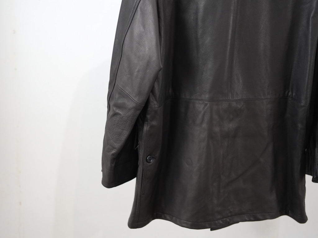 BISOWN ( ビソウン ) / LUMB LEATHER HUNTING JACKET BLACK