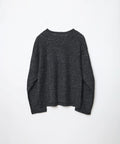 ensou. (エンソウ) / D-shaped Long Sleeve Tee a.Black