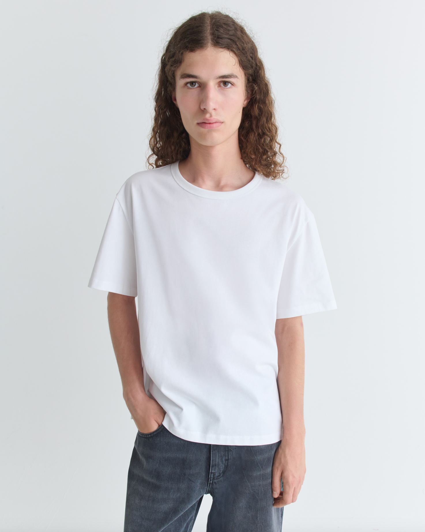 sefr yasu shirt オフホワイト Sèfr（セファー）⁄ Mauro T-Shirt Clear 