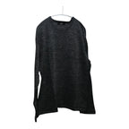 ensou. (エンソウ) / D-shaped Long Sleeve Tee a.Black