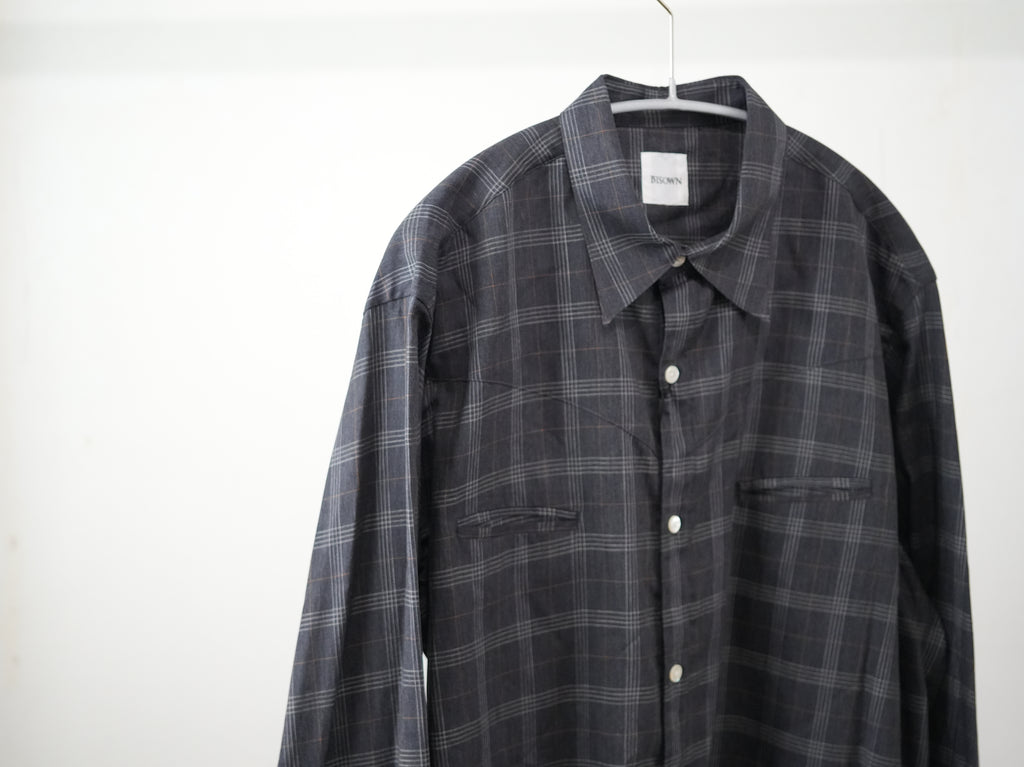 BISOWN (ビソウン) / SZ BOIL COTTON WESTERN SHIRTS