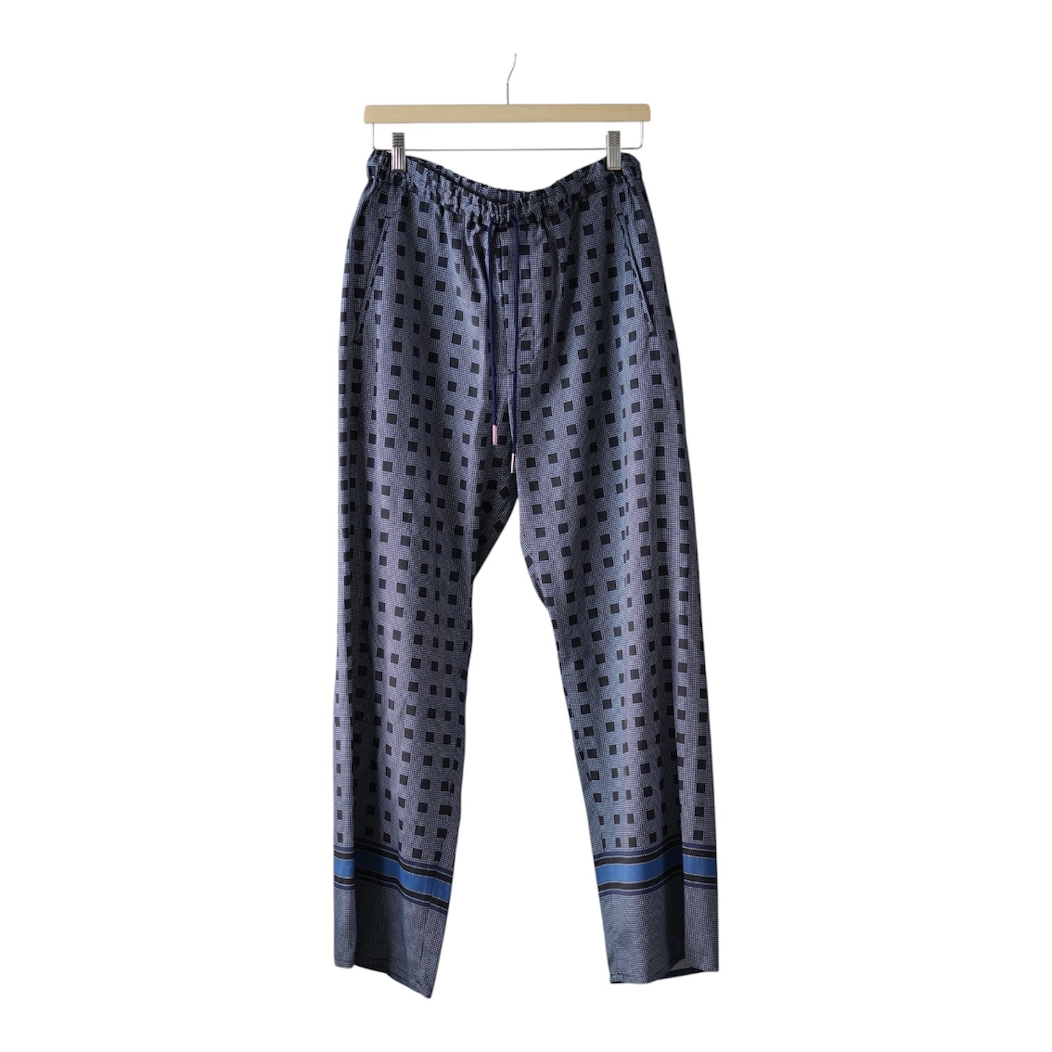 mando (マンド) / Square Dot Print Easy Pants
