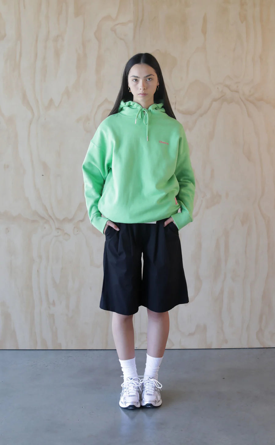 Observe (オブサーブ) / Classic Logo Hood Lime