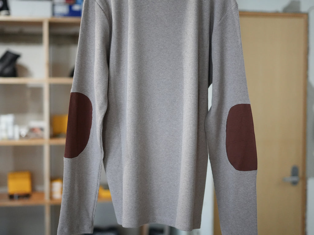 MM6 maison margiela ( エムエムシックス ) / WOOL BLEND RIB JERSEY Long-sleeved Top