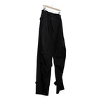 ensou. (エンソウ) / Double Front Derby Pants a. Black