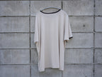 BISOWN (ビソウン) / PIMA MOKLODI RINGER TEE STONE × BROWN