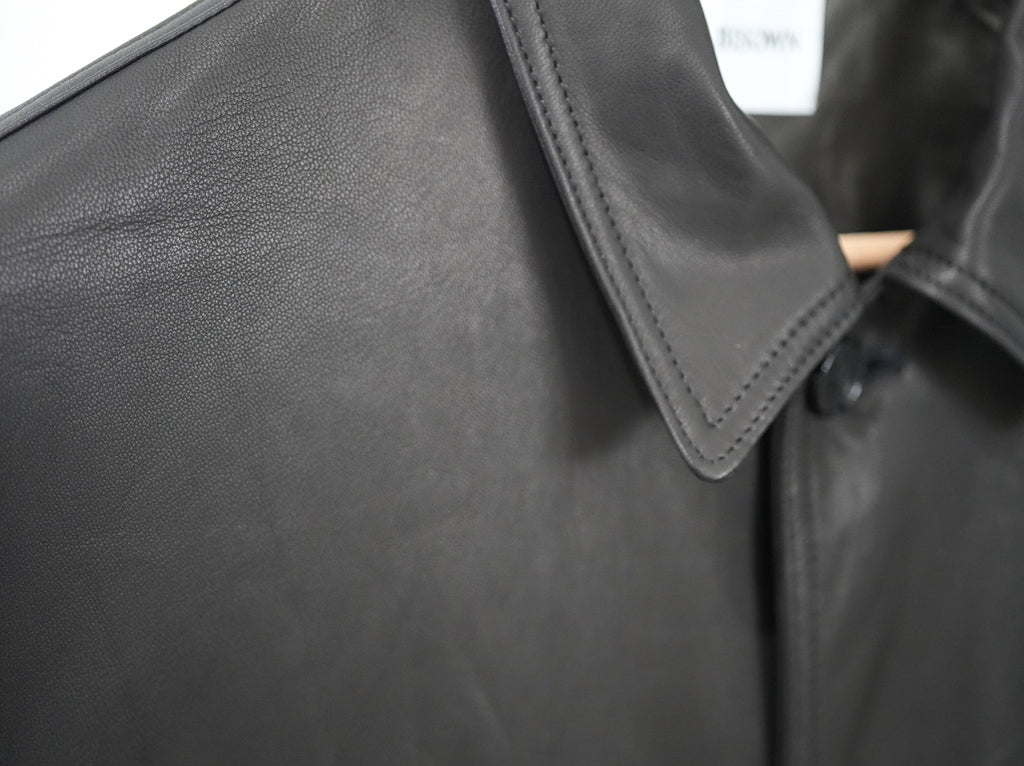 BISOWN ( ビソウン ) / LUMB LEATHER HUNTING JACKET BLACK