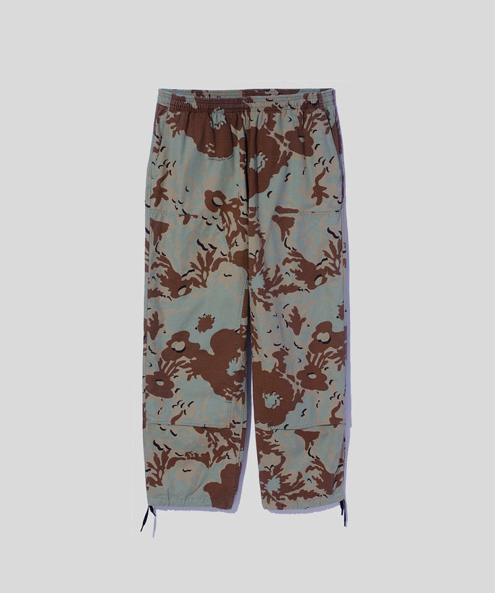 NOMA RHYTHM TEXTILE CAMO FLOWER DOUBLE KNEE PANTS