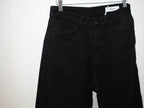 Observe (オブサーブ) / Twisted cambia denim pants Black