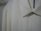 Sefr (セファー) / SENSE shirts White crepe