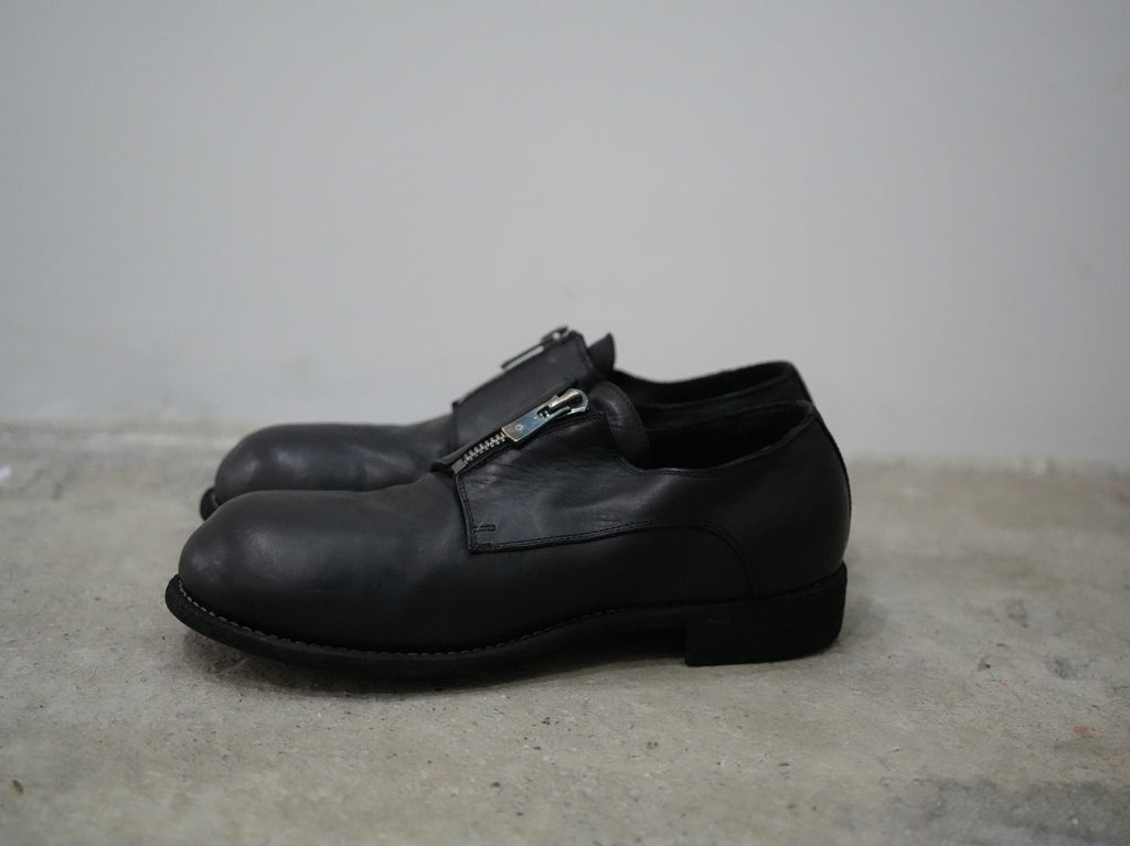 GUIDI (グイディ) / フロントジップダービー Frnot Zip Derby GR01 HORSE FULLGRAIN