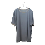 BISOWN (ビソウン) / PIMA MOKLODI RINGER TEE BLUE× WHITE
