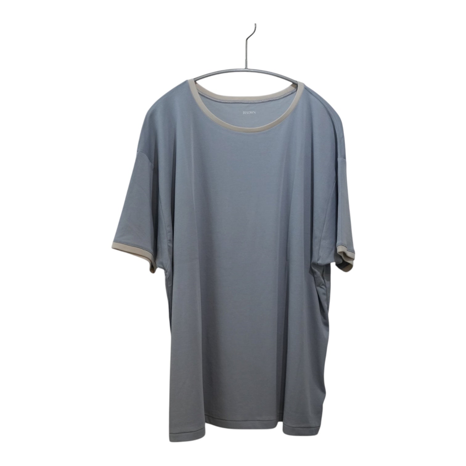 BISOWN (ビソウン) / PIMA MOKLODI RINGER TEE BLUE× WHITE