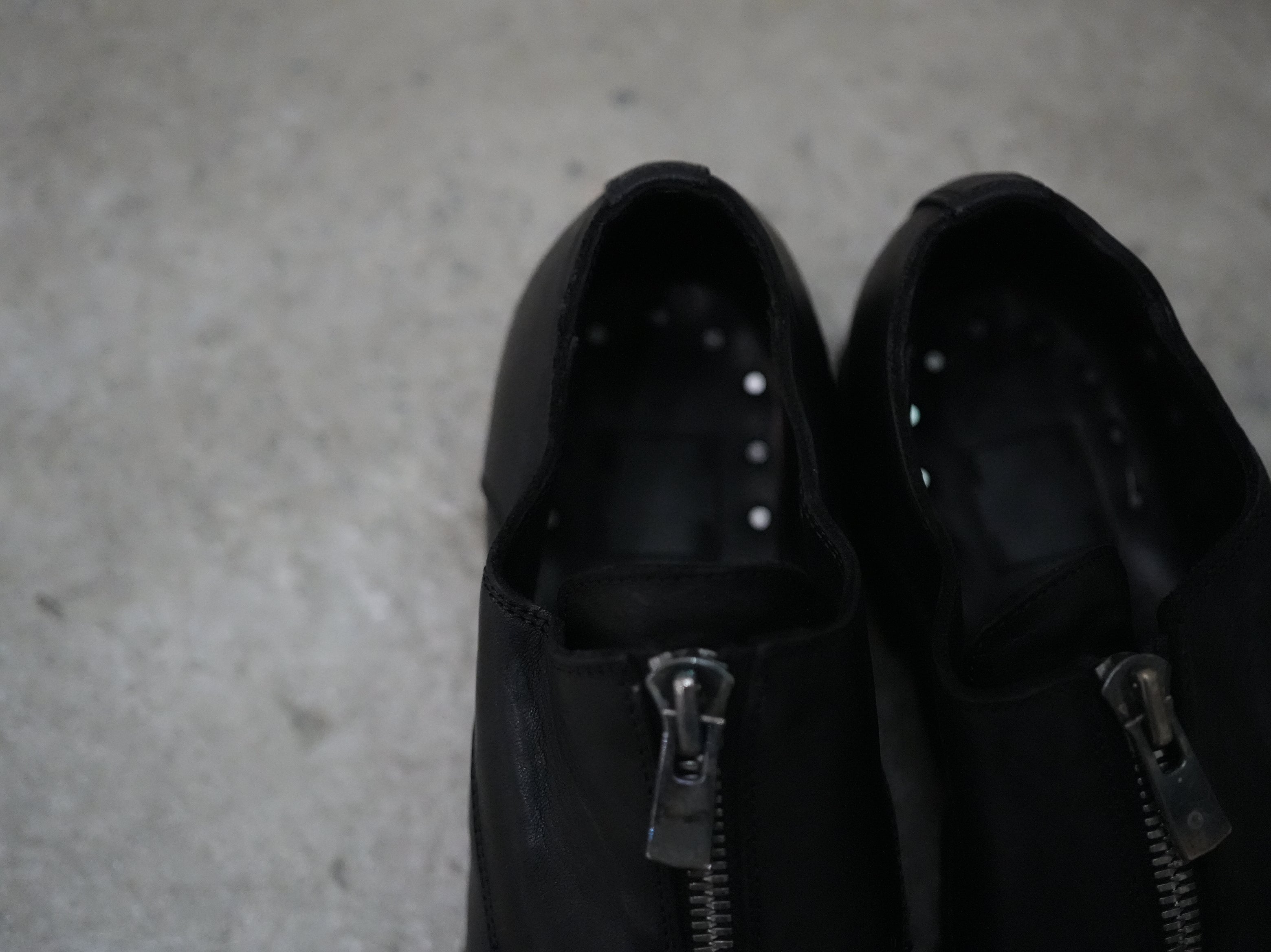GUIDI (グイディ) / フロントジップダービー Frnot Zip Derby GR01 HORSE FULLGRAIN