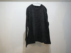 ensou. (エンソウ) / D-shaped Long Sleeve Tee a.Black