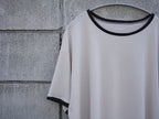 BISOWN (ビソウン) / PIMA MOKLODI RINGER TEE STONE × BROWN
