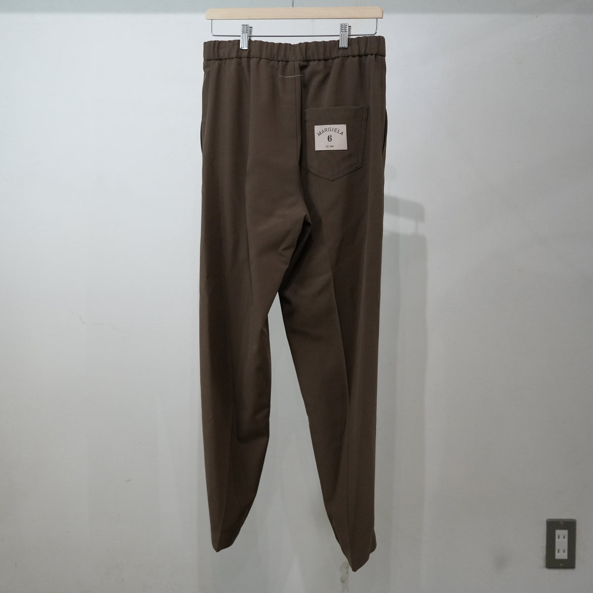 MM6 Maison Margiela (エムエムシックス) / Wool Blend Trousers Gry