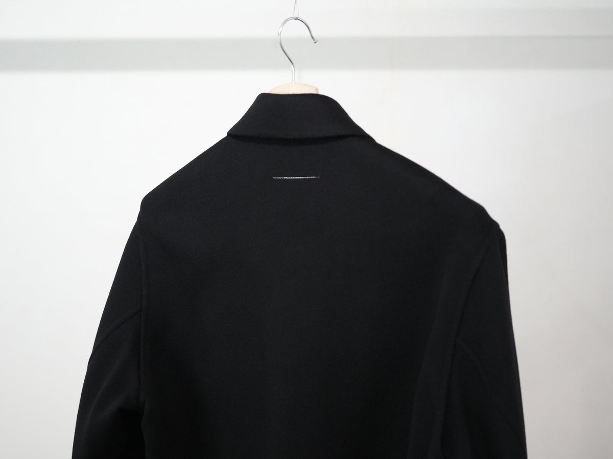 MM6 maison margiela ( エムエムシックス ) / Double Face Wool Zip Blouson Black