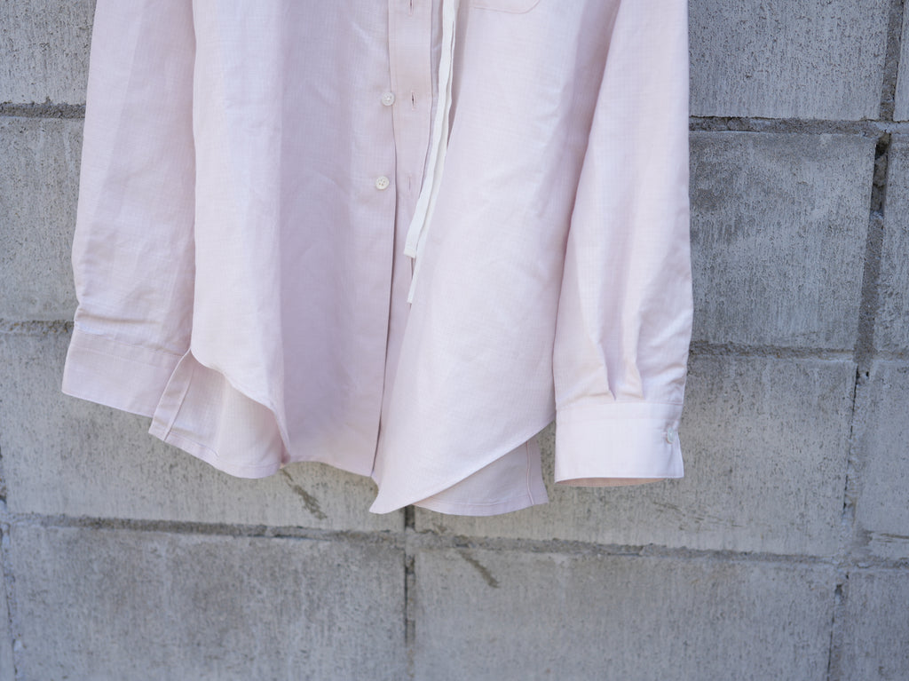 ensou. Ribbon shirts Dust Pink 6