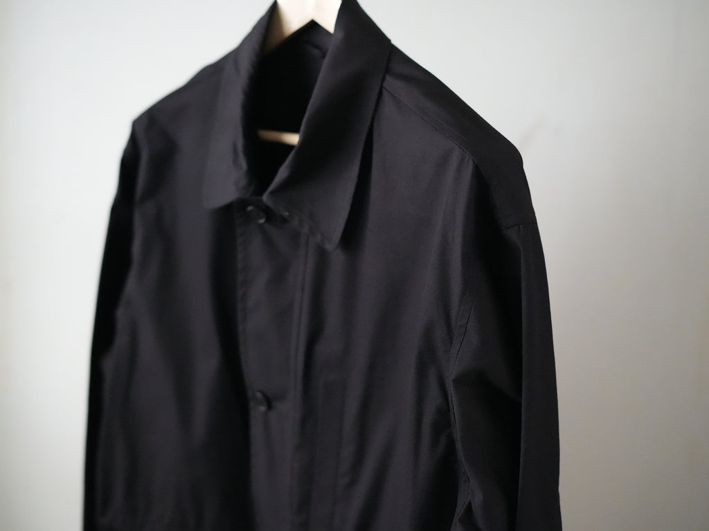BISOWN (ビソウン) / COTTON SILK FIELD JACKET Black