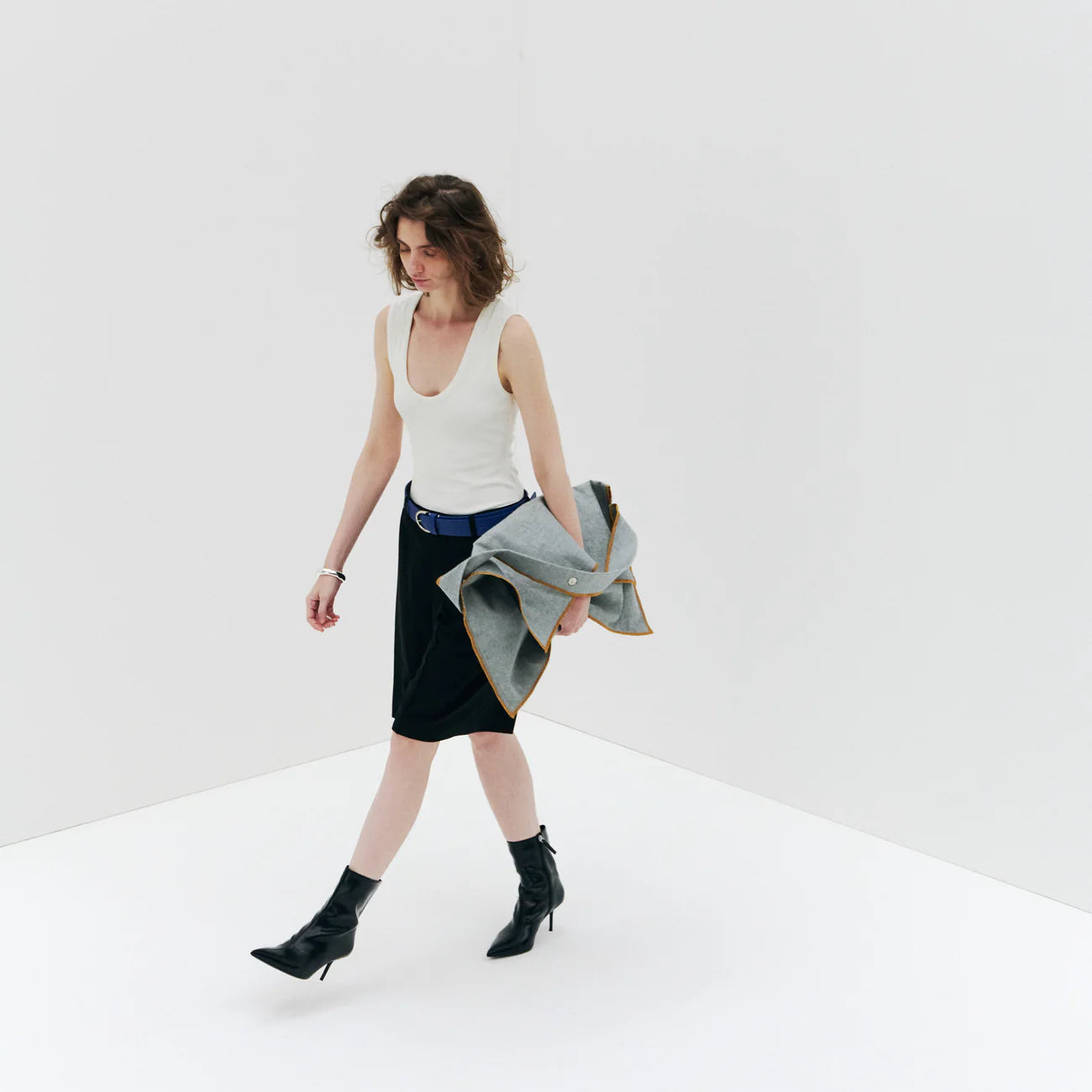 ITTI (イッチ) / MARY FLAP INSIDEOUT SHOULDER - L HYOMA indigo