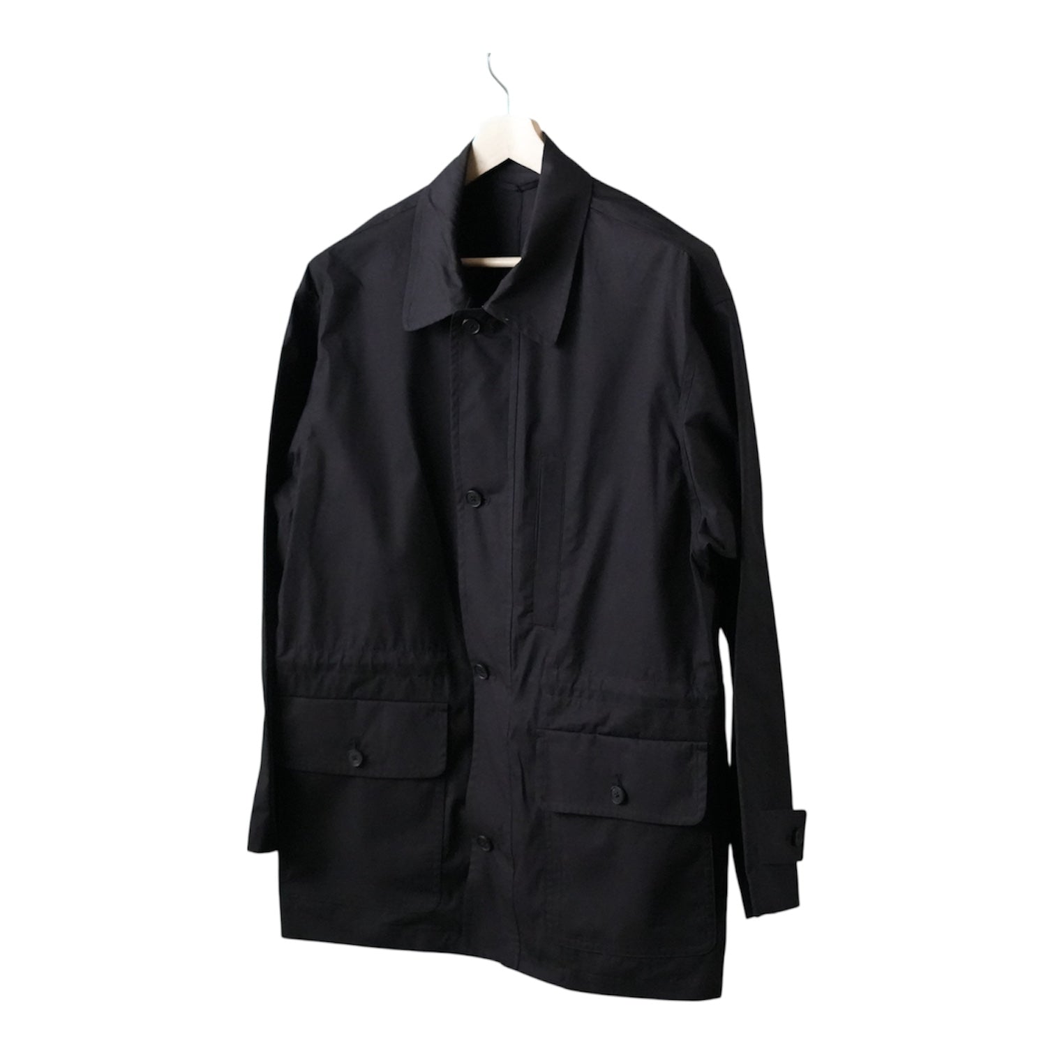 BISOWN (ビソウン) / COTTON SILK FIELD JACKET Black
