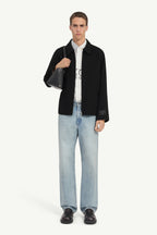 MM6 maison margiela ( エムエムシックス ) / Double Face Wool Zip Blouson Black