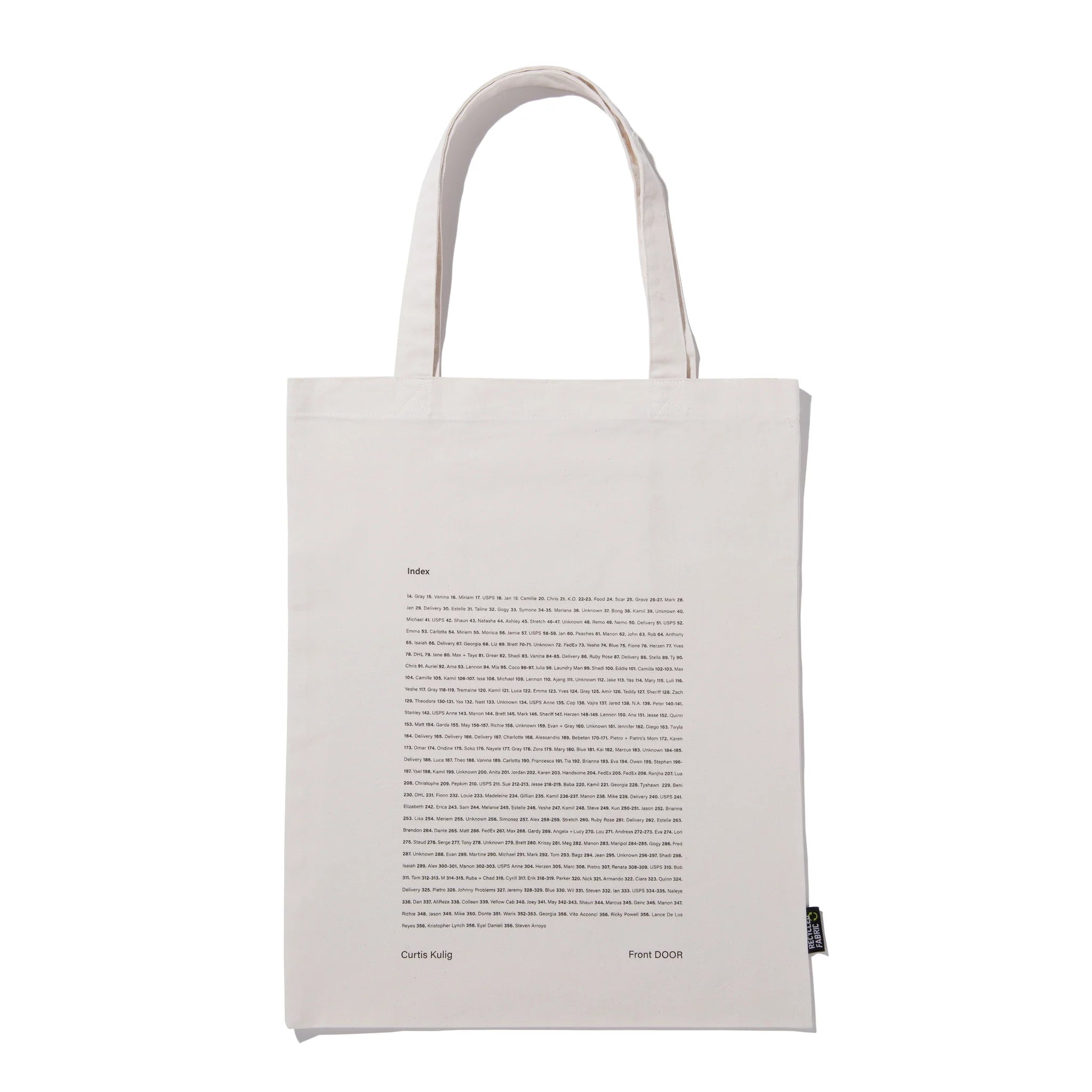1729 project / Front DOOR Tote