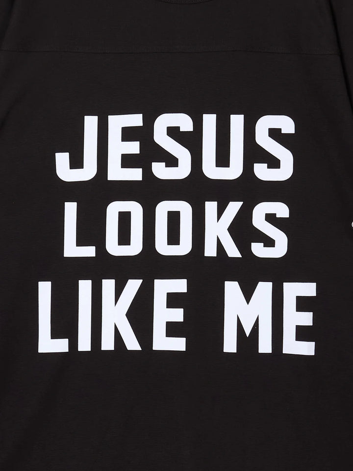 BUENA VISTA Jesus looks like me football shirt 2