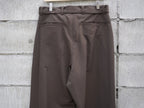 BISOWN ( ビソウン ) / WOOL COTTON BELTED PANTS KHAKI
