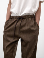 MM6 Maison Margiela (エムエムシックス) / Wool Blend Trousers Brown