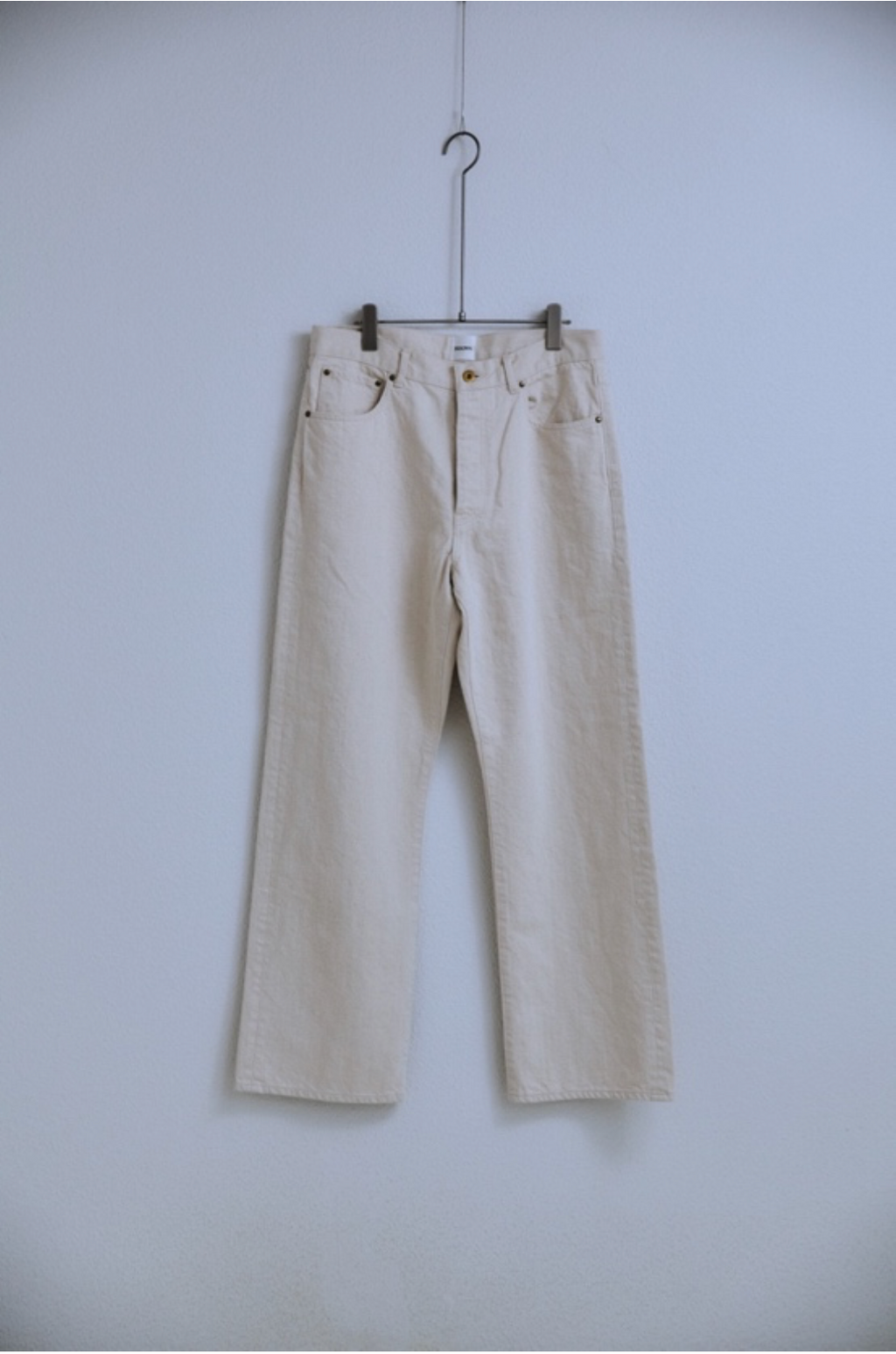 BISOWN (ビソウン) / CO/HE PURE STRAIGHT DENIM UN DYED