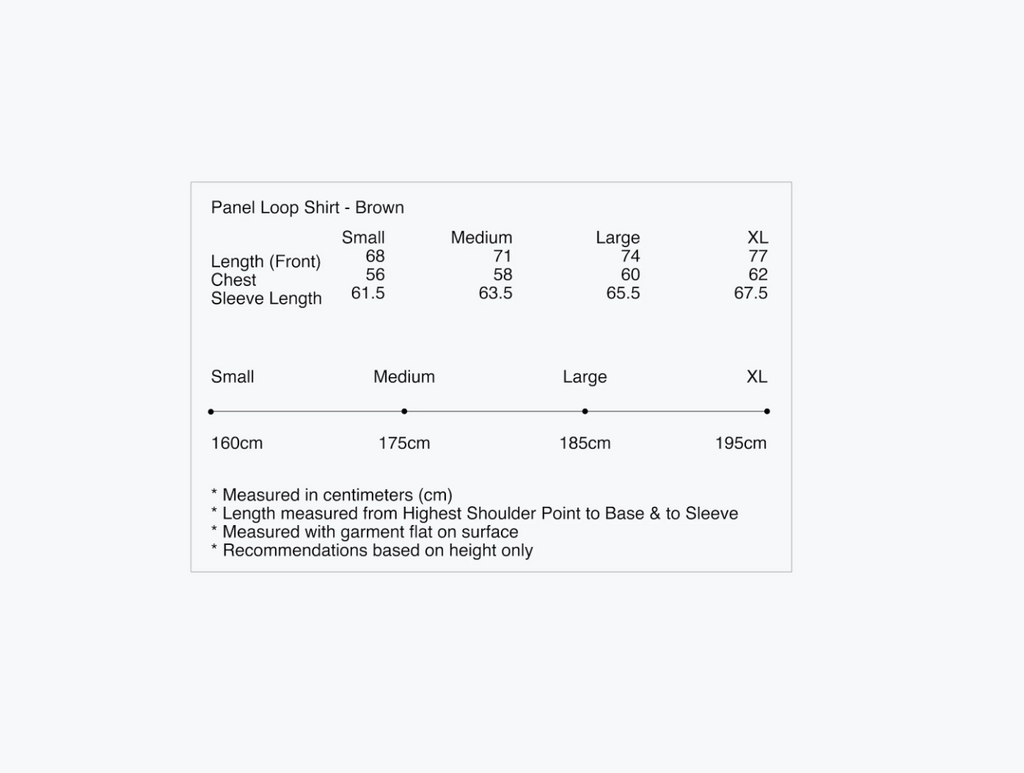 Observe (オブサーブ) / loop Shirts Brown