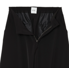 SISE (シセ) / WIDE STRAIGHT PANTS (TWILL TWIMY) BLACK