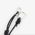 ITTI (イッチ) / CRISTY KNOT CODE CHARM Blk RAPTO JP レザーコードチャーム