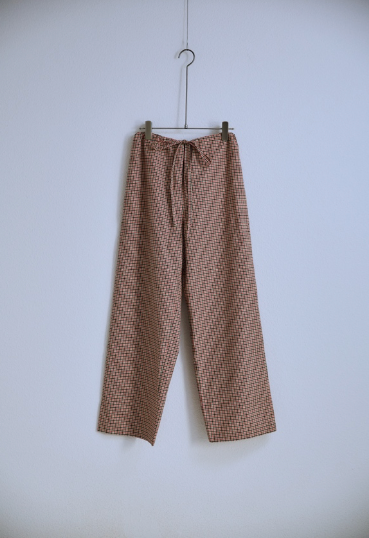 BISOWN (ビソウン) / GUNCLUBCHECK SLEEPING PANTS