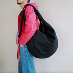 ITTI (イッチ) / ANNIE PUFFER BIG MOON SHOULDER BAG CERATO BRIGHT BLACK