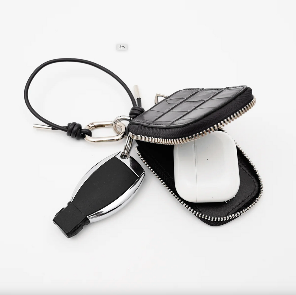 ITTI (イッチ) / CRISTY SMART KEY CASE CROCO black
