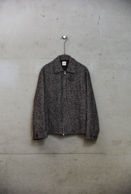 BISOWN (ビソウン) / LOOP TWEED SEAM POCKET BLOUSON