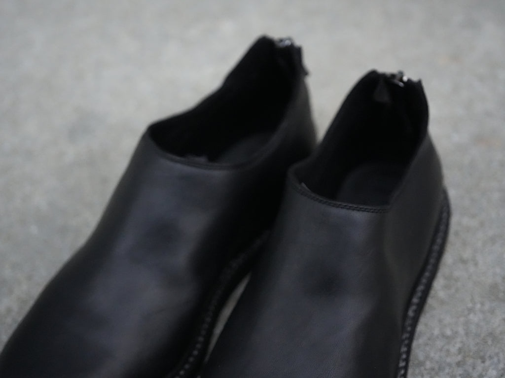 GUIDI (グイディ) / バックジップスリッポン  BACK ZIP SHOES 9900_N HORSE FULLGRAIN