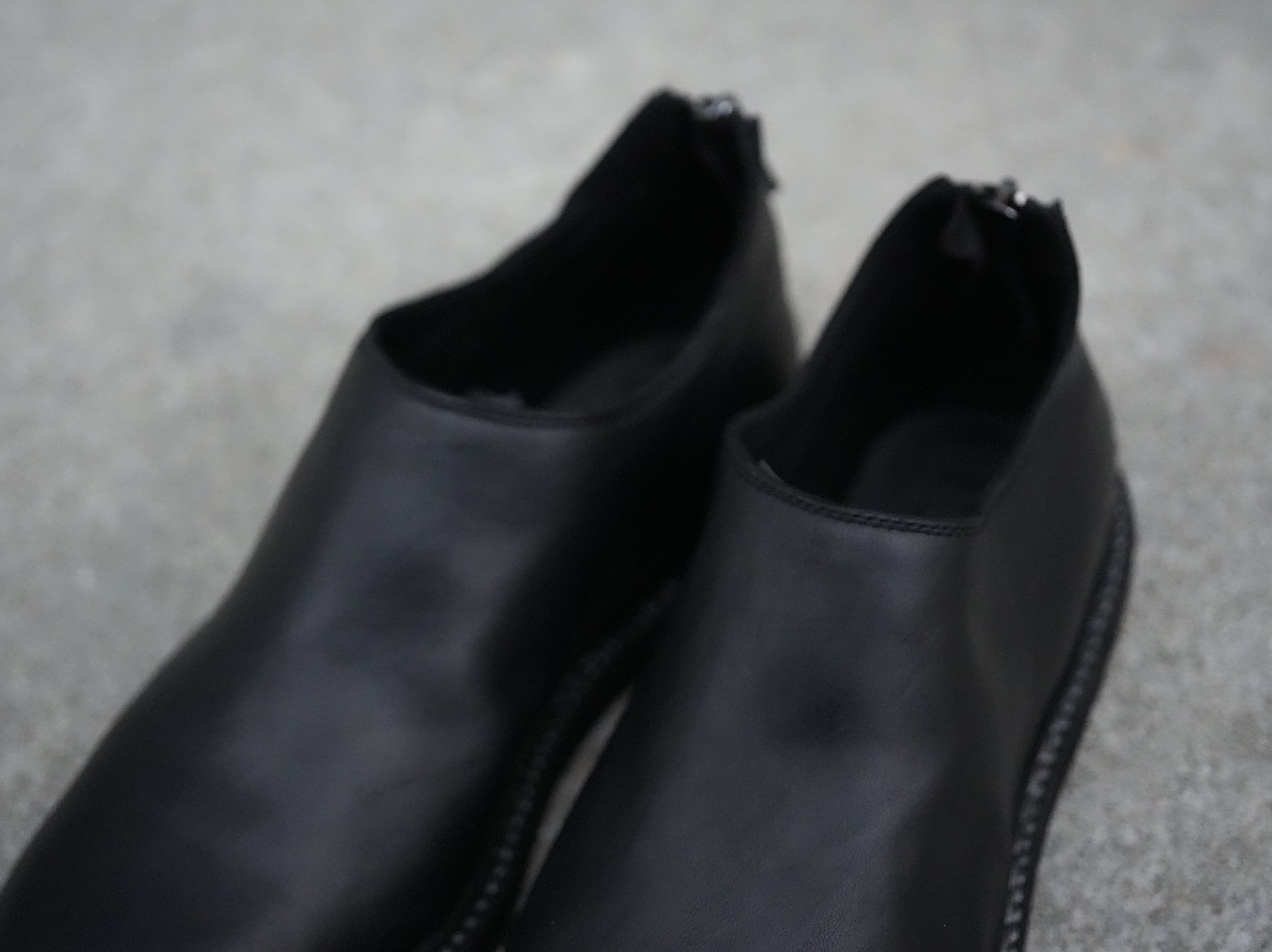 GUIDI (グイディ) / バックジップスリッポン  BACK ZIP SHOES 9900_N HORSE FULLGRAIN