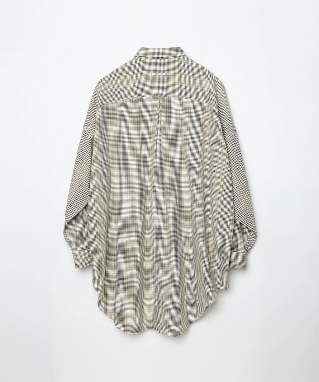 ensou. (エンソウ) / Whale Work Shirts a Olive Plaid