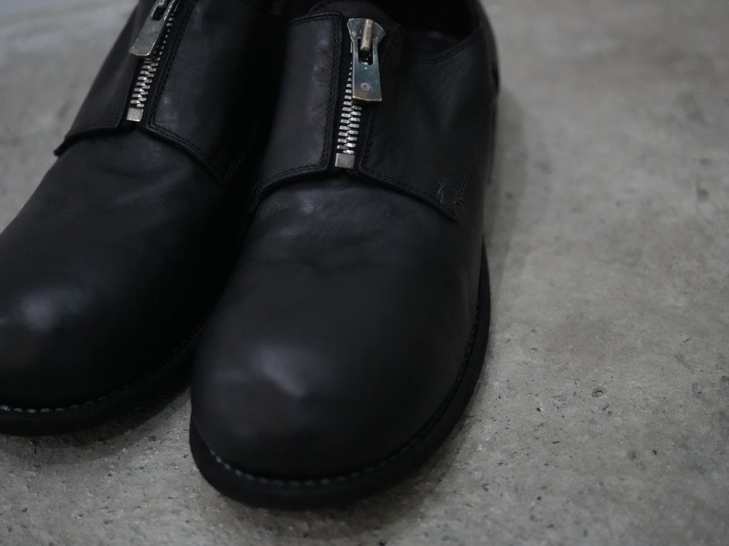 GUIDI (グイディ) / フロントジップダービー Frnot Zip Derby GR01 HORSE FULLGRAIN