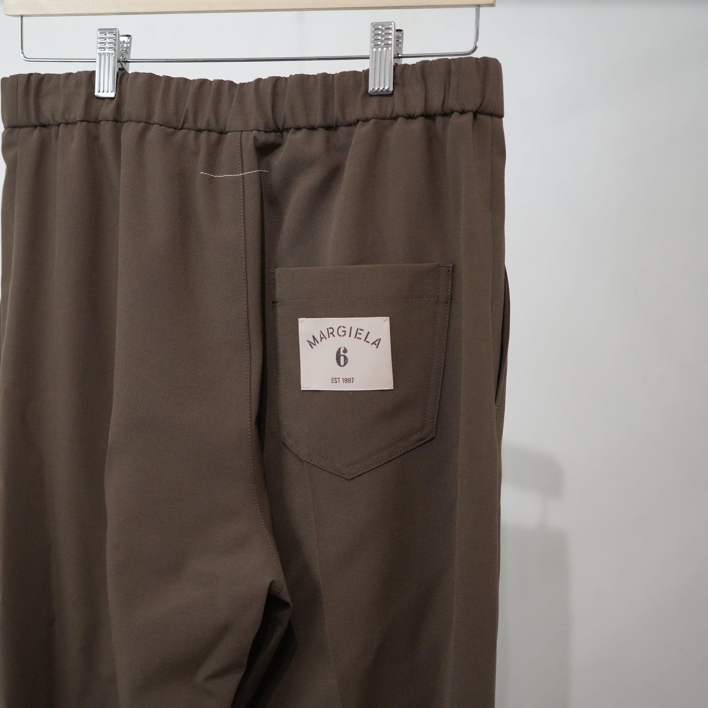 MM6 Maison Margiela (エムエムシックス) / Wool Blend Trousers Gry
