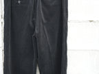 BISOWN ( ビソウン ) / MIXED-WALE CORDUROY NOTUCK SLACKS BLACK