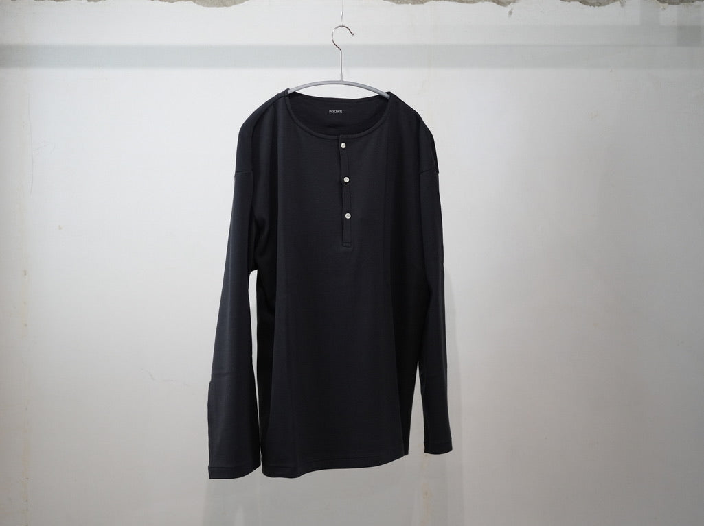 BISOWN ( ビソウン ) / Co Ca HENRY NECK CUT&SEWN ANTHRACITE