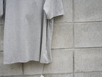 BISOWN (ビソウン) / 120/2 COTTON CREWNECK TEE TOP GRAY