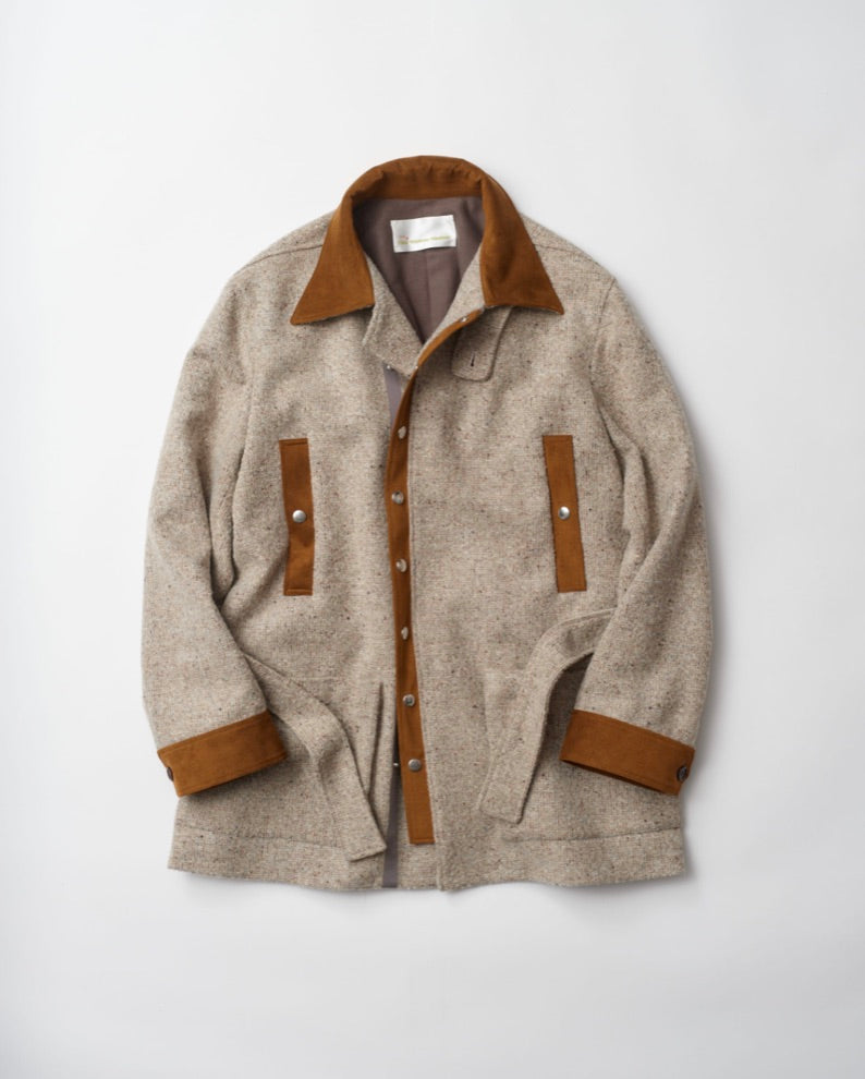 New Western Manner / BIG ARM CHORE COAT TWEED