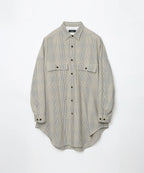 ensou. (エンソウ) / Whale Work Shirts a Olive Plaid