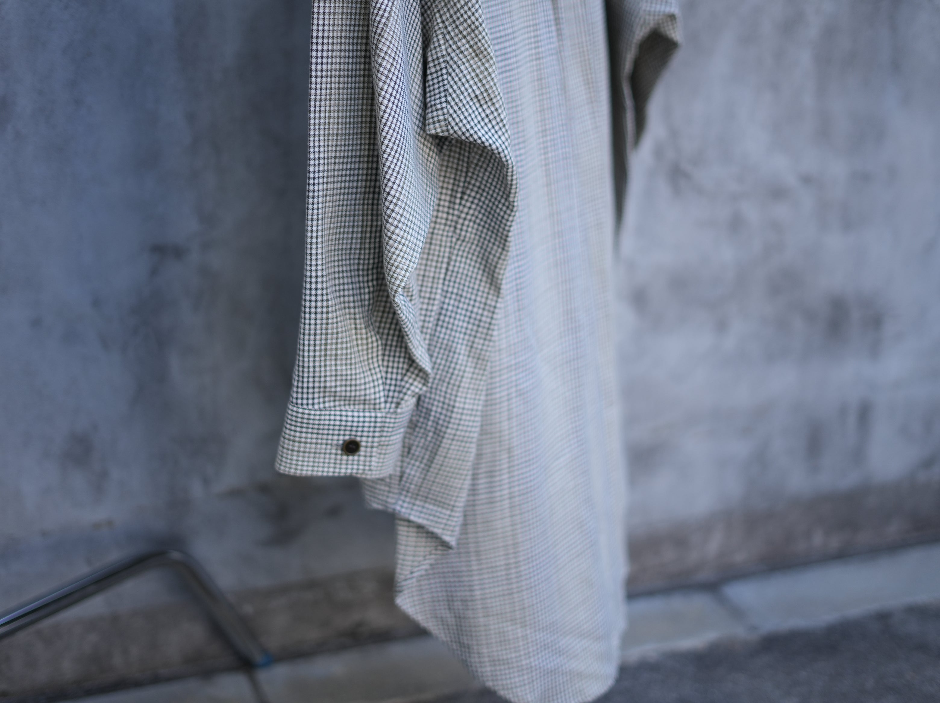 ensou. (エンソウ) / Whale Work Shirts a Olive Plaid
